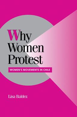 Why Women Protest Women's Movements in Chile  9780521010061 Front Cover