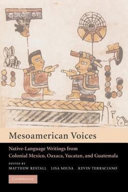 Mesoamerican Voices Native-Language Writings from Colonial Mexico, Yucatan, and Guatemala  9780521012218 Front Cover