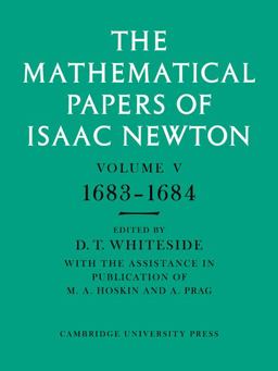 The Mathematical Papers of Isaac Newton, 1683-1684