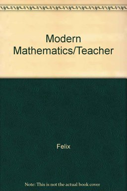 Modern Mathematics/teacher