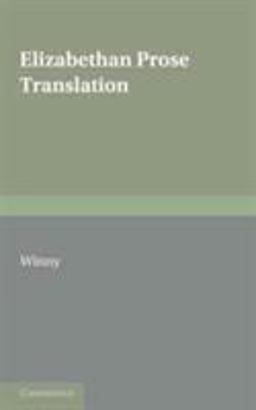 Elizabethan Prose Trans