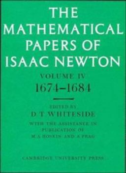Mathematical Papers of Isaac Newton, 1674-1684