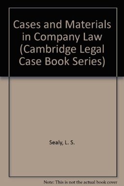 Cases and Materials in Company Law