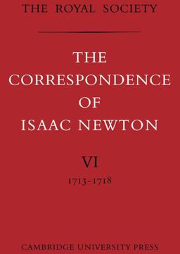 Correspondence of Isaac Newton  9780521085946 Front Cover