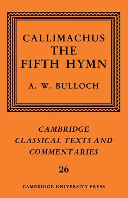 Callimachus: the Fifth Hymn