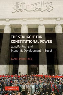 Struggle for Constitutional Power Law, Politics, and Economic Development in Egypt  9780521124416 Front Cover