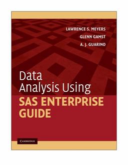Data Analysis Using SAS Enterprise Guide  9780521130073 Front Cover
