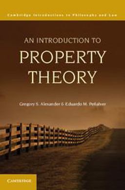Introduction to Property Theory  9780521130608 Front Cover