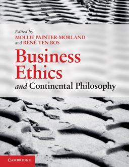 Business Ethics and Continental Philosophy  9780521137560 Front Cover