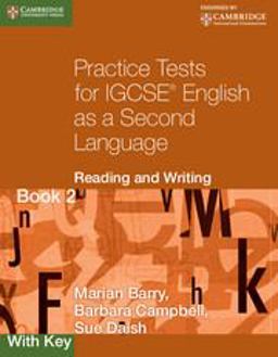 Practice Tests for IGCSE English as a Second Language Reading and Writing  9780521140652 Front Cover