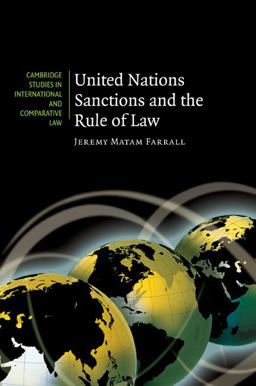 United Nations Sanctions and the Rule of Law  9780521141987 Front Cover