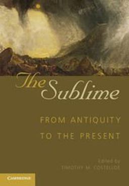 Sublime From Antiquity to the Present  9780521143677 Front Cover