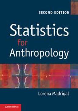 Statistics for Anthropology 2nd 9780521147088 Front Cover