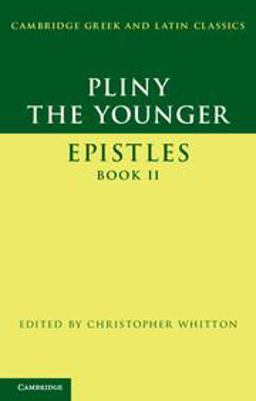 Pliny the Younger  9780521187275 Front Cover