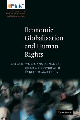 Economic Globalisation and Human Rights EIUC Studies on Human Rights and Democratization  9780521187633 Front Cover