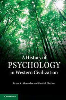 History of Psychology in Western Civilization  9780521189309 Front Cover