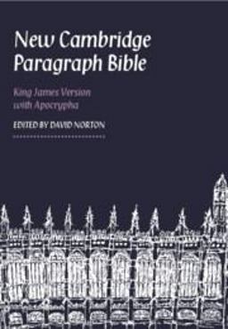 New Cambridge Paragraph Bible  9780521198813 Front Cover