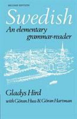 Swedish An Elementary Grammar-Reader 2nd 9780521226448 Front Cover