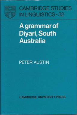 A Grammar of Diyari, South Australia
