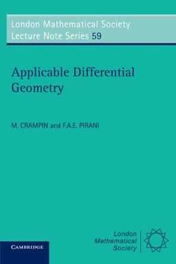 Applicable Differential Geometry  9780521231909 Front Cover