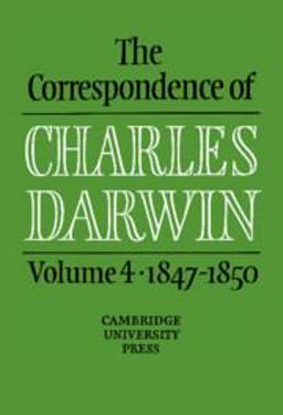 The Correspondence of Charles Darwin, 1847-1850