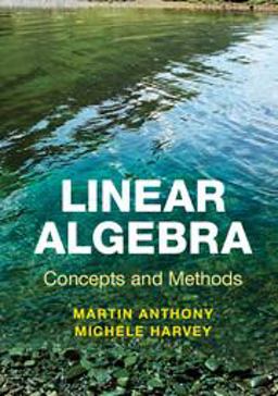 Linear Algebra: Concepts and Methods  9780521279482 Front Cover