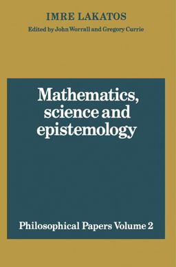Philosophical Papers Mathematics, Science and Epistemology  9780521280303 Front Cover