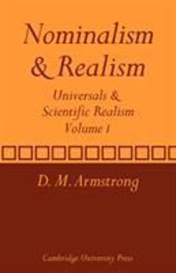 Universals and Scientific Realism