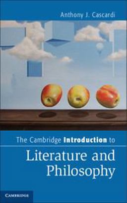 Cambridge Introduction to Literature and Philosophy  9780521281232 Front Cover