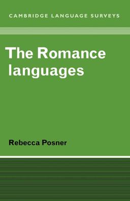 Romance Languages  9780521281393 Front Cover