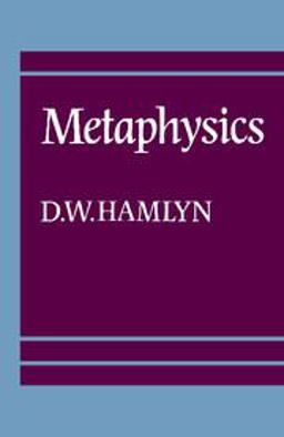 Metaphysics  9780521286909 Front Cover