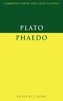 Plato Phaedo  9780521313186 Front Cover