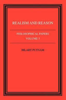 Philosophical Papers Realism and Reason  9780521313940 Front Cover