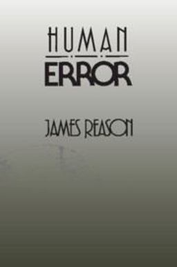 Human Error  9780521314190 Front Cover