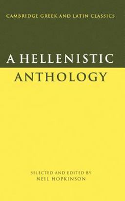 Hellenistic Anthology  9780521314251 Front Cover
