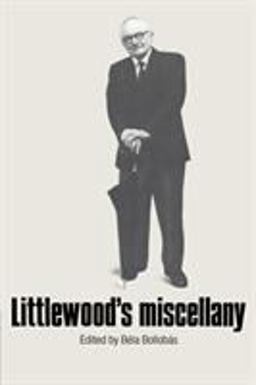 Littlewood's Miscellany  9780521337021 Front Cover
