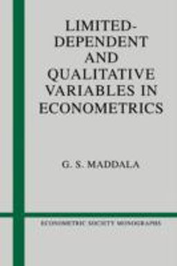 Limited-Dependent and Qualitative Variables in Econometrics  9780521338257 Front Cover