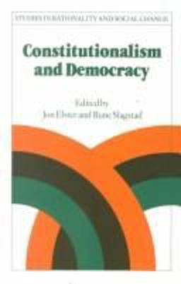 Constitutionalism and Democracy Constitutionalism and Democracy