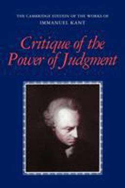 Critique of the Power of Judgment  9780521348928 Front Cover
