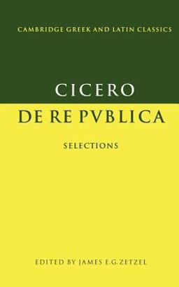De Re Publica- Selections  9780521348966 Front Cover