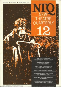 New Theatre Quarterly 12