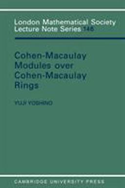 Maximal Cohen-Macaulay Modules over Cohen-Macaulay Rings