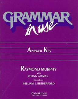 Grammar in Use Answer Key Grammar in Use Answer Key