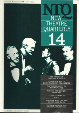 New Theatre Quarterly 14