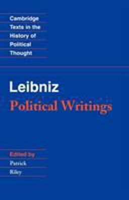 Leibniz Political Writings 2nd 9780521358996 Front Cover