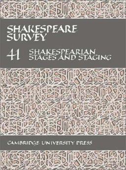 Shakespearian Stages and Staging
