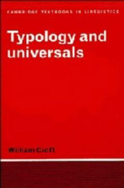 Typology and Universals Typology and Universals