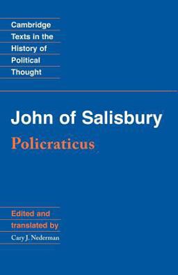 John of Salisbury Policraticus  9780521367011 Front Cover