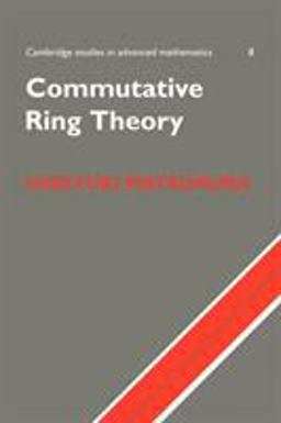 Commutative Ring Theory  9780521367646 Front Cover