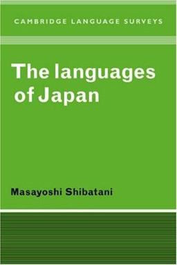 Languages of Japan  9780521369183 Front Cover